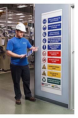 Safety Message Boards: Brady Corp.