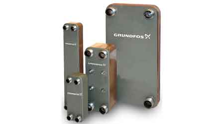 HVAC: Heat Exchangers Offer High Heat-Transfer Rates: Grundfos Pumps