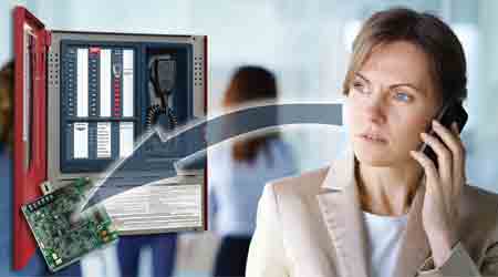 Alarm System Authorizes Users to Live Page and Send Messages to Emergency System: Fire-Lite Alarms by Honeywell