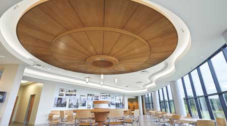 Ceiling System Offers Monolithic Look Plus Plenum Access: Armstrong Commercial Ceilings & Walls