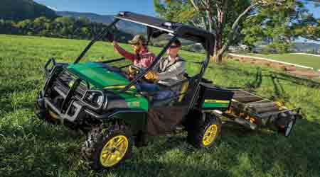Utility Vehicle Features Durability, Increased Storage Area: John Deere