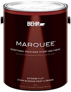 Exterior paint and primer: Behr Process Corp.