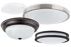 Ceiling fixtures: Super Bright LEDs Inc.