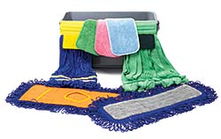 Environmentally-Friendly Cloths, Mops, Offer Green Solutions: Hospeco