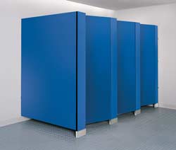 Door and Panels Answer Restroom Partition Privacy Needs: Bobrick Washroom Equipment Inc.