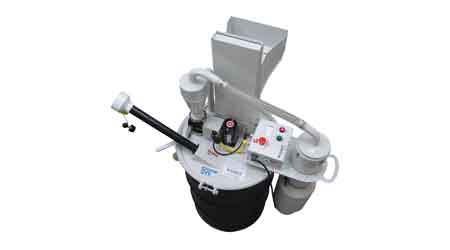 Lamp–Crushing Machine Turns Expired Lighting Products into Recyclable Material: Air Cycle