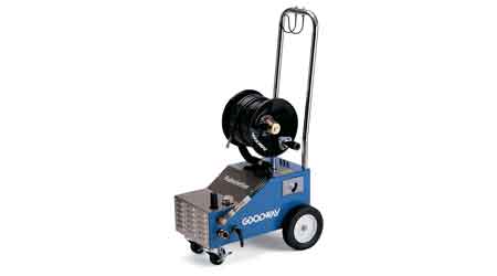 Drain Cleaner Blasts Away Blockages: Goodway Technologies