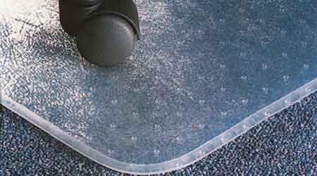 Chair Mats Designed to Protect Floors, Carpets: Crown-Matting Technologies