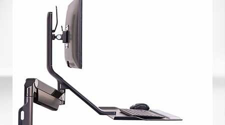 Sit/Stand Solution for Workstation Provides Ergonomic Comfort: HumanScale