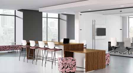 Collaborative Tables Add Refined Look to Office Spaces: National Office Furniture
