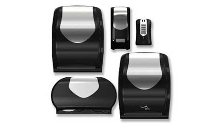 Restroom Products Series Features Towel, Soap and Tissue Dispensers: San Jamar