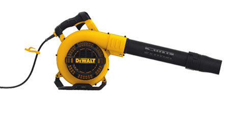 Corded Handheld Blower Eliminates Reduces Fuel Demands on Grounds Departments: DeWalt