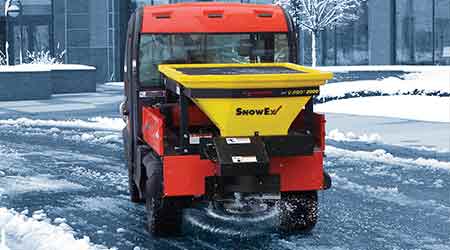 Bulk Salt Spreader Designed for Bed Dimensions of UTVs: SnowEx