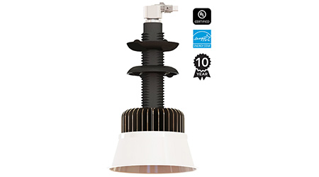 LED Retrofit Kit Upgrades HID Commercial Downlights: Terralux Inc.