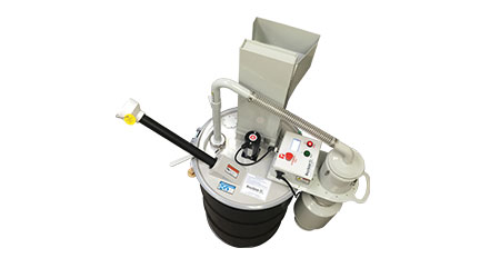 Lamp-crushing system: Air Cycle Corp.
