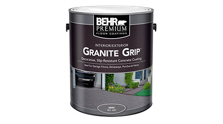 Floor coating: BEHR