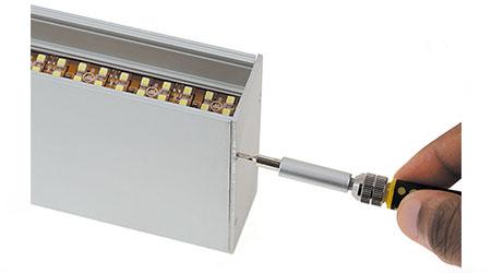 Aluminum profile housings: Super Bright LED