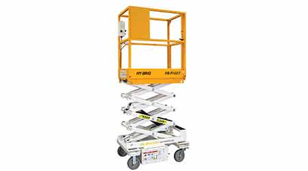 Low-level scissor lift: Hy-Brid Lifts