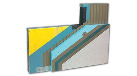 Cladding: DRYVIT