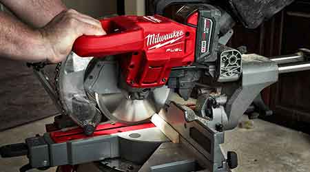 Cordless miter saw: Milwaukee Tool