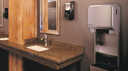 Recessed Roll Towel Dispensers: San Jamar