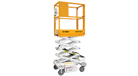 Low-level scissor lift: Hy-Brid Lifts