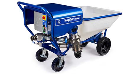 Fireproofing pump: Graco