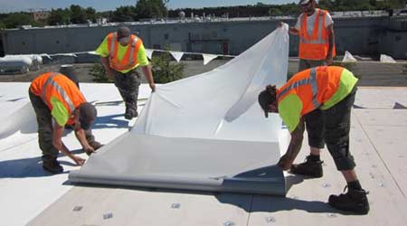 PVC membrane: Sika Sarnafil