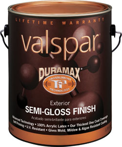 Semi-Gloss Paint: Valspar