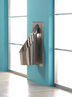 Stainless-Steel Urinal: Falcon Waterfree Technologies