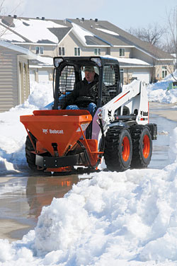 Spreader attachment: Bobcat Co.