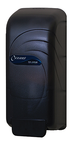 Soap and Sanitizer Dispenser: San Jamar