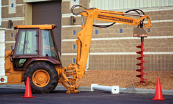 Auger Attachment: General Equipment Co.