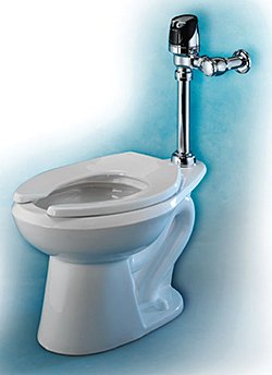 Dual-Flush Toilet Bowls: Sloan Valve Co.