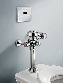 Flushometer: Sloan Valve Co.
