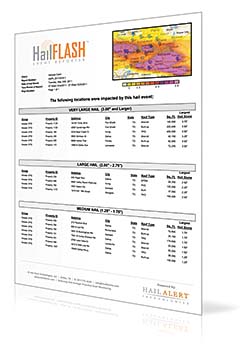 Hail-Monitoring Service: Hail Alert Technologies LLC