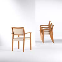 Stackable Chairs: The Gunlocke Co.