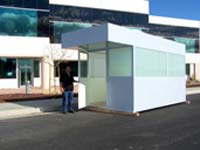 Mail Screening Booth: Delta Scientific