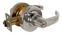 Lever Lockset: Marks USA