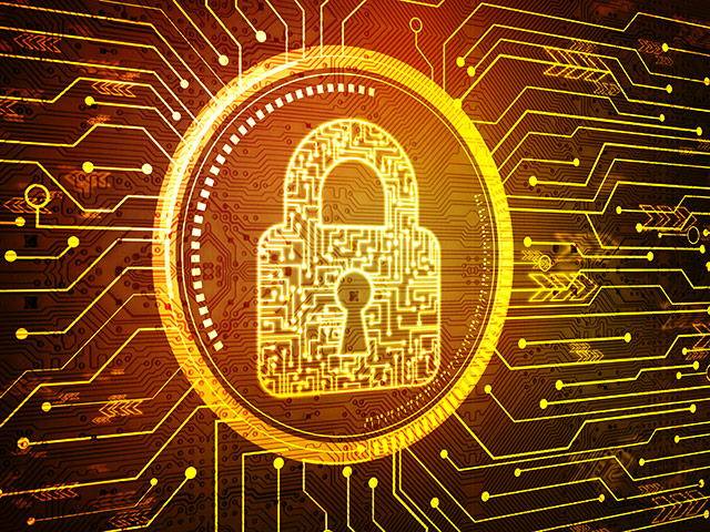 cyber lock graphic