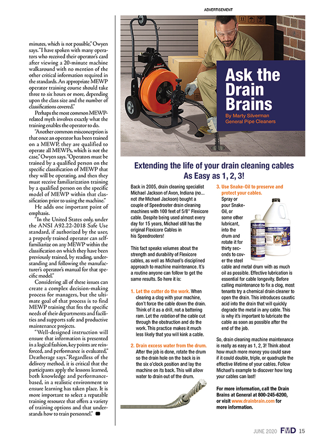 Facility Maintenance Decisions Magazine Issue June 2020