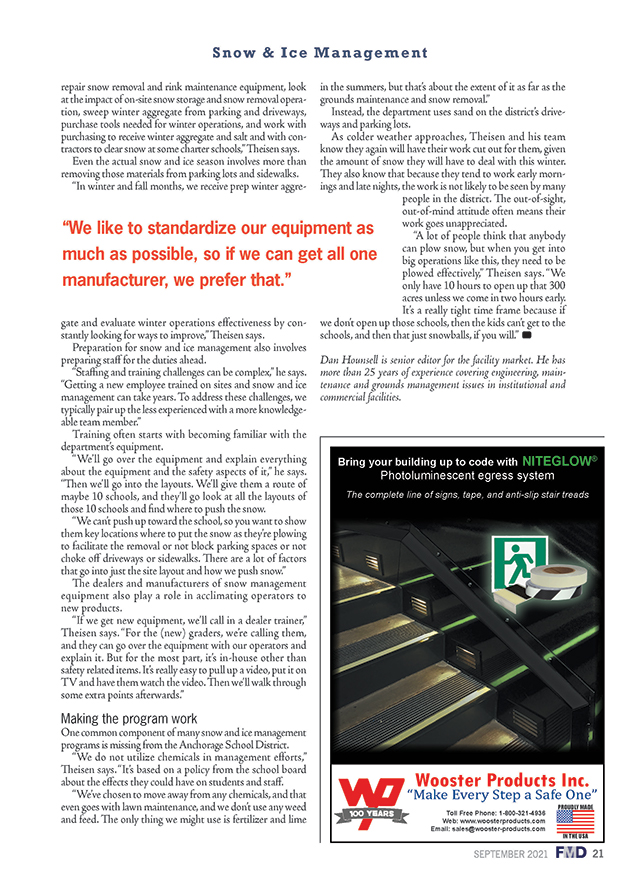 Facility Maintenance Decisions Magazine Issue September 2021