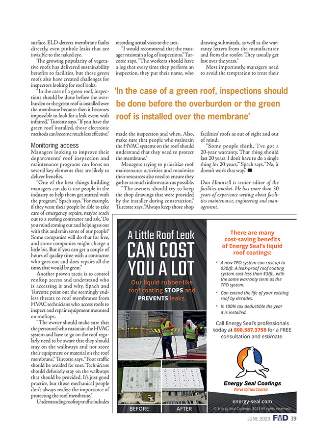 Facility Maintenance Decisions Magazine Issue June 2023