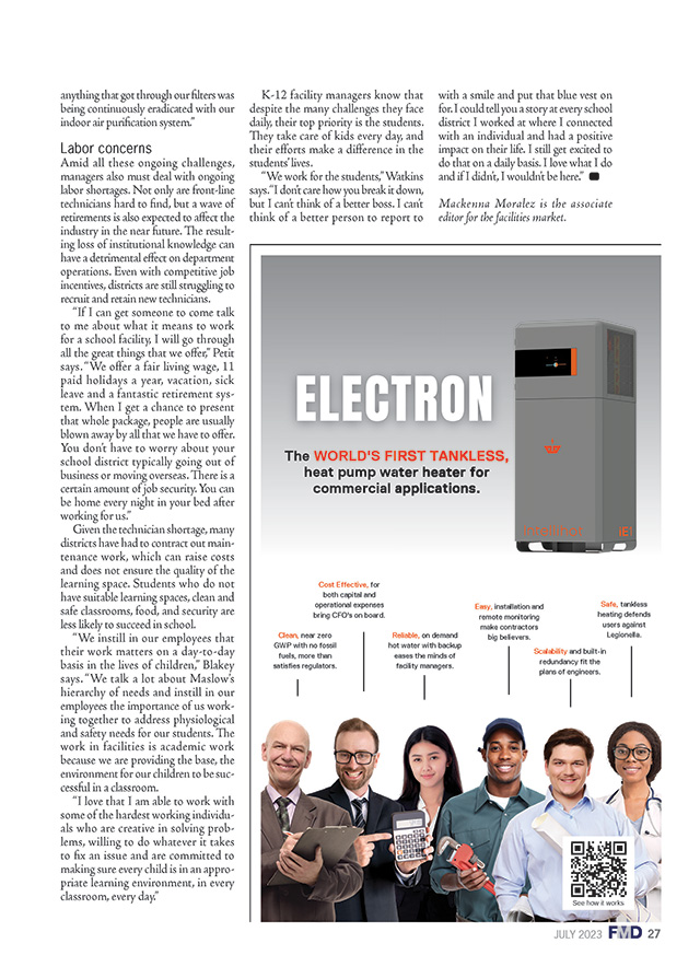 Facility Maintenance Decisions Magazine Issue July 2023