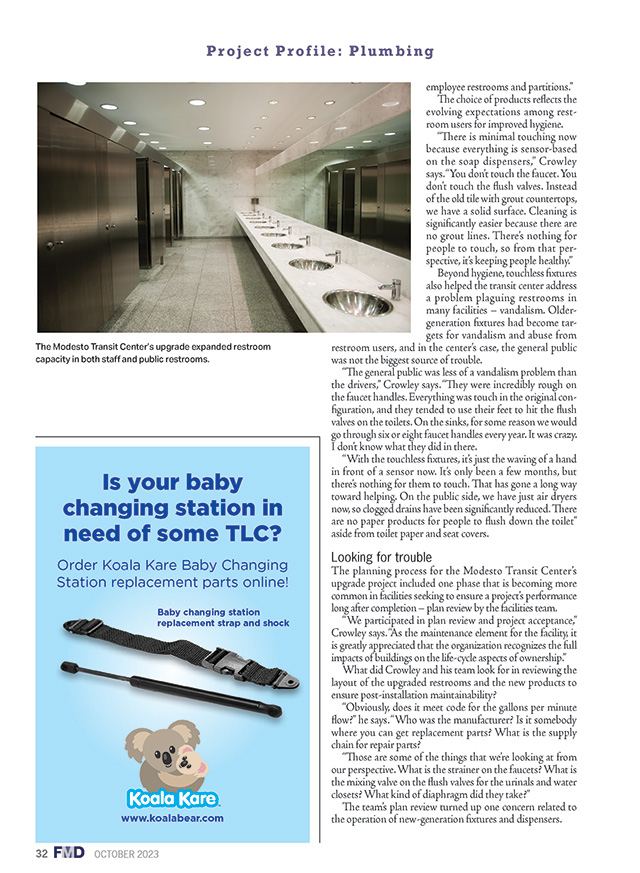 Facility Maintenance Decisions Magazine Issue October 2023