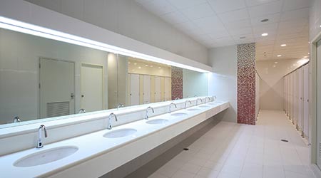 New Thinking In Restroom Designs Keeps Office Tenants Happy - Facilities  Management Insights