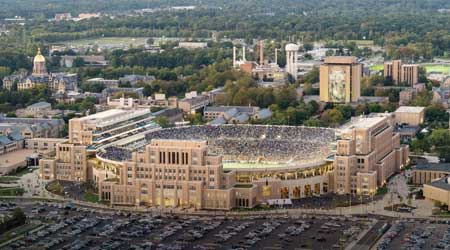 Plumbing Renovations At Notre Dame Stadium Target Aesthetics And Hygiene Facilities Management Insights