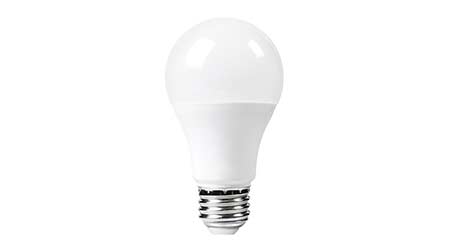 LED Bulb Isolated on White Background.                                                                                                                