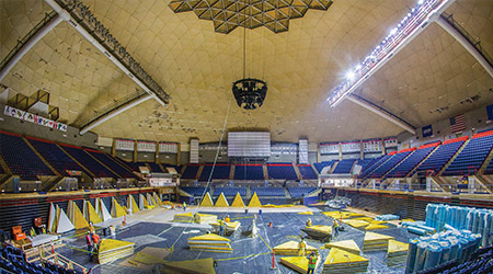 Gampel Pavilion Interactive Seating Chart