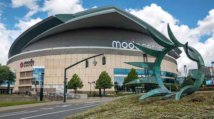 Danmark binær Støvet Platinum in Portland: Moda Center Achieves LEED First - Facility Management  Green Quick Read